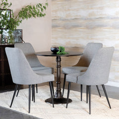 Oswego Bronze Round 30-inch Bistro Dining Table - Ornate Home