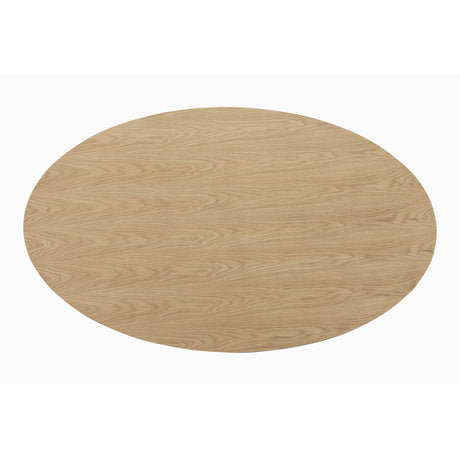 Otago Natural Oak Oval Dining Table - Ornate Home