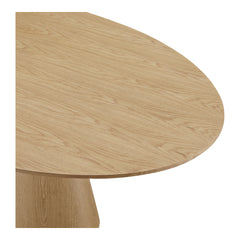 Otago Natural Oak Oval Dining Table - Ornate Home