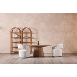 Otago Natural Oak Oval Dining Table - Ornate Home