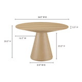Otago Natural Round 54 Dining Table - Ornate Home