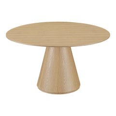 Otago Oak Round Dining Table - Ornate Home
