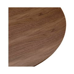 Otago Walnut 47In Round Dining Table - Ornate Home