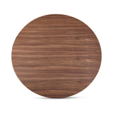 Otago Walnut Brown Round Dining Table - Ornate Home