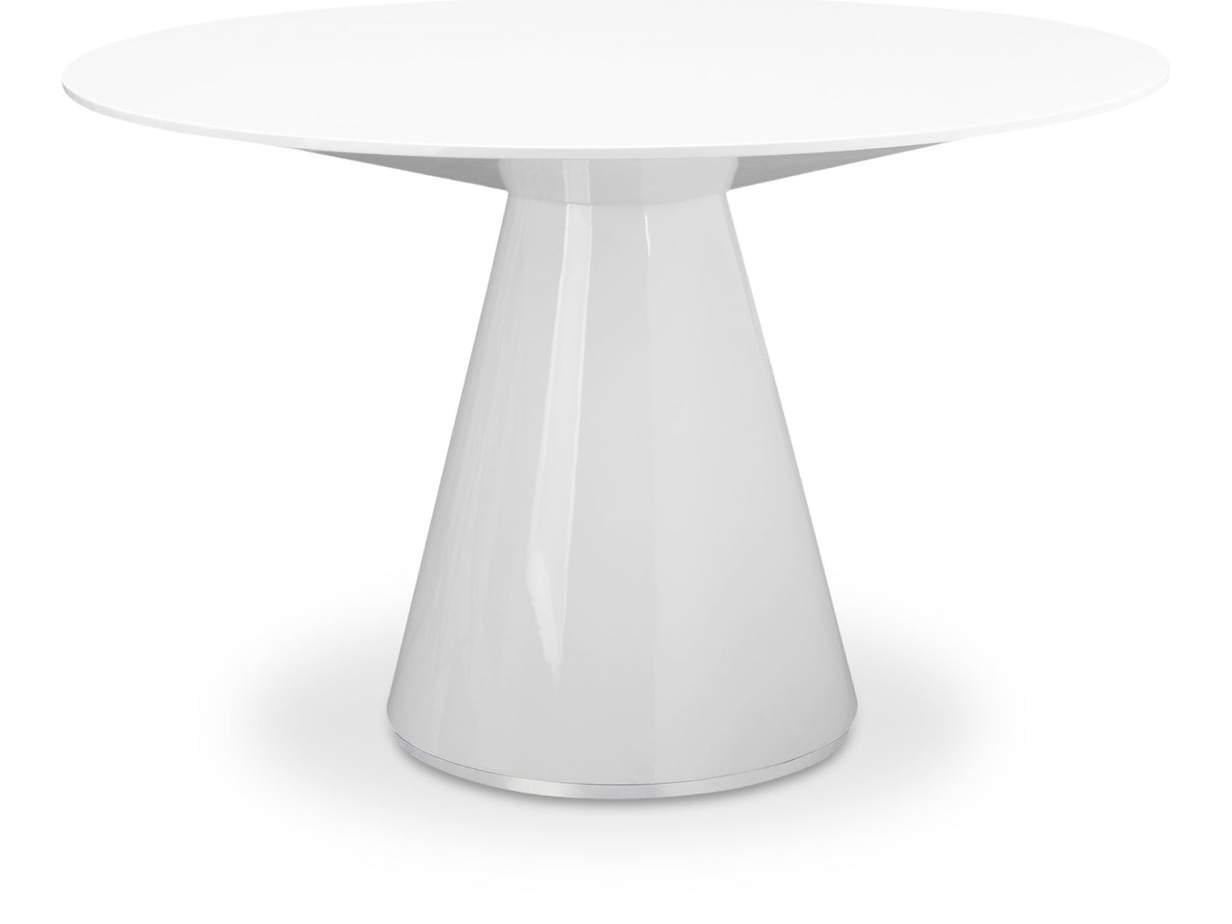 Otago White 47In Round Dining Table - Ornate Home