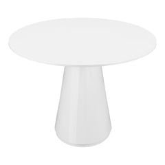 Otago White Oval Dining Table - Ornate Home