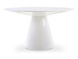 Otago White Round Dining Table - Ornate Home