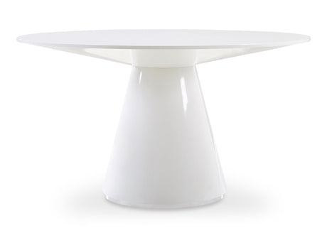Otago White Round Dining Table - Ornate Home