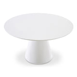 Otago White Round Dining Table - Ornate Home