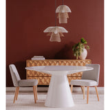 Otago White Round Dining Table - Ornate Home