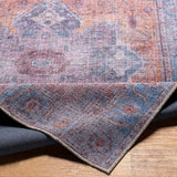 Otaki Purple & Brown Washable Area Rug - Clearance - Ornate Home