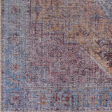 Otaki Purple & Brown Washable Area Rug - Clearance - Ornate Home