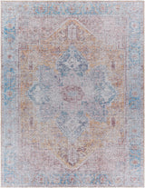 Otaki Purple & Brown Washable Area Rug - Clearance - Ornate Home