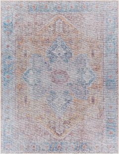 Otaki Purple & Brown Washable Area Rug - Clearance - Ornate Home