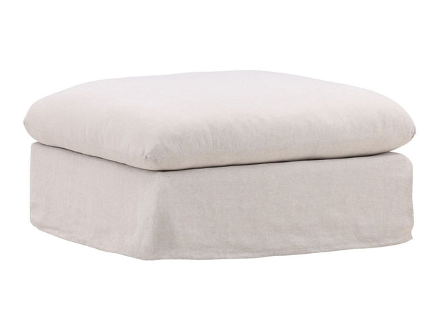 Otis Natural Ottoman - Ornate Home