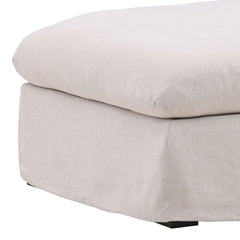 Otis Natural Ottoman - Ornate Home