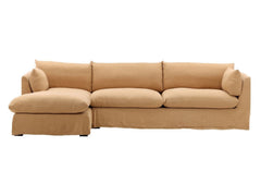 Otis Wheat 2-Piece Chaise Sectional - Ornate Home