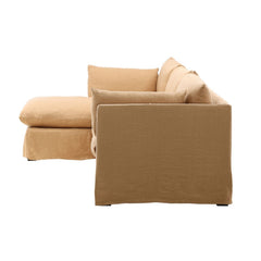 Otis Wheat 2-Piece Chaise Sectional - Ornate Home