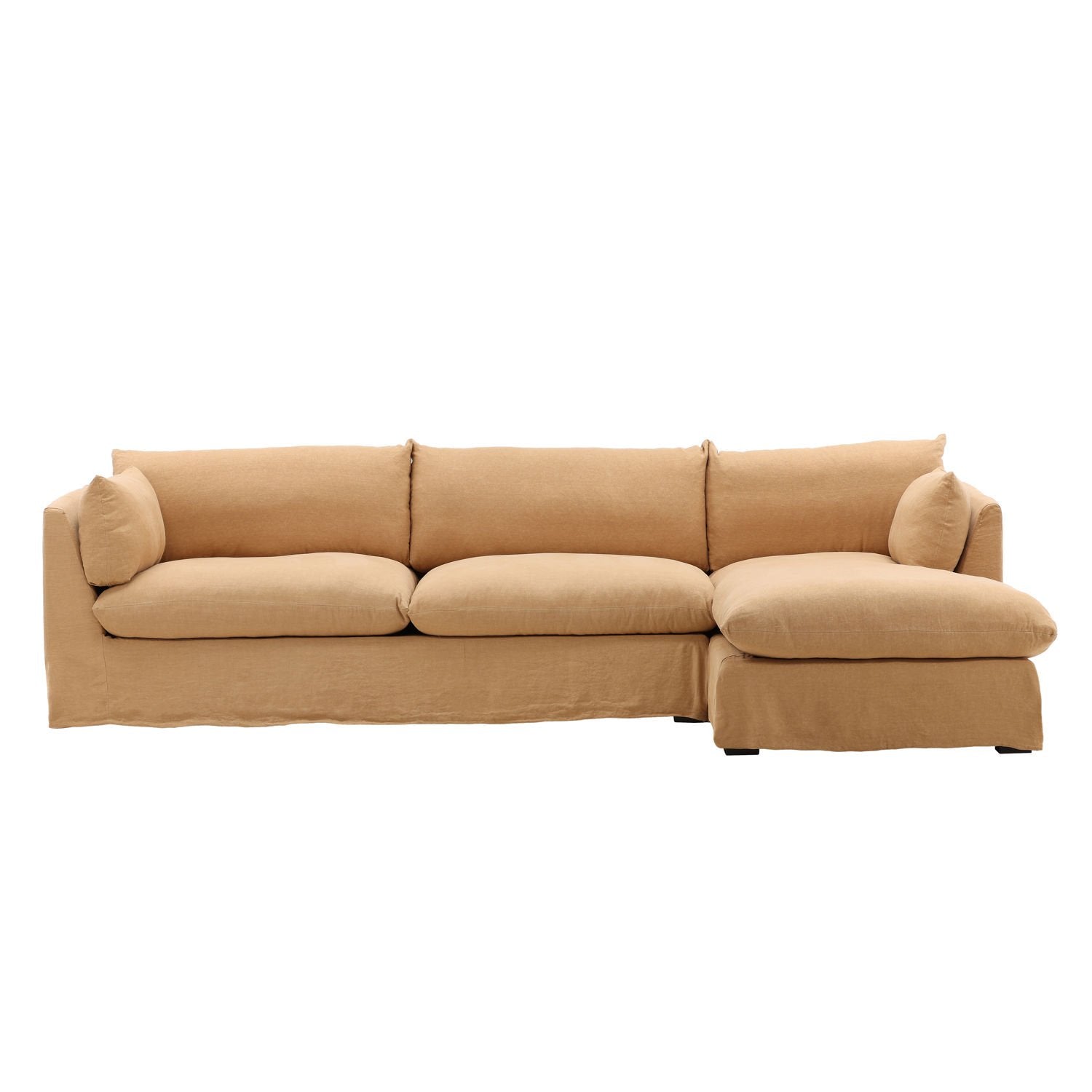 Otis Wheat 2-Piece Chaise Sectional - Ornate Home