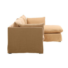 Otis Wheat 2-Piece Chaise Sectional - Ornate Home