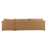 Otis Wheat 2-Piece Chaise Sectional - Ornate Home