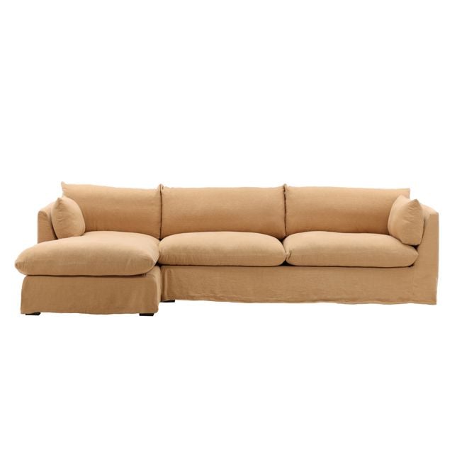 Otis Wheat 2-Piece Chaise Sectional - Ornate Home