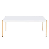 Otrac White Coffee Table - Ornate Home