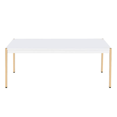 Otrac White Coffee Table - Ornate Home
