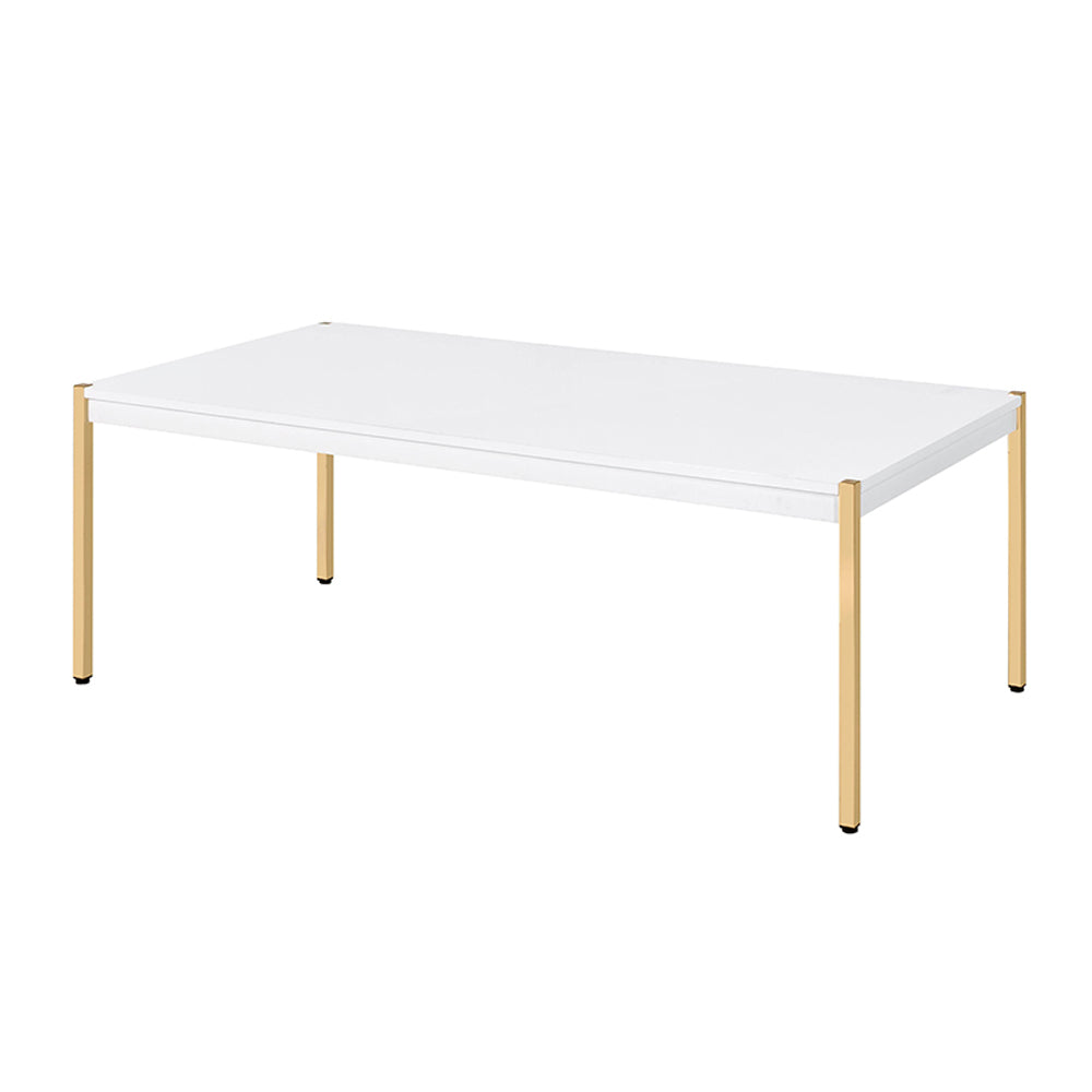 Otrac White Coffee Table - Ornate Home