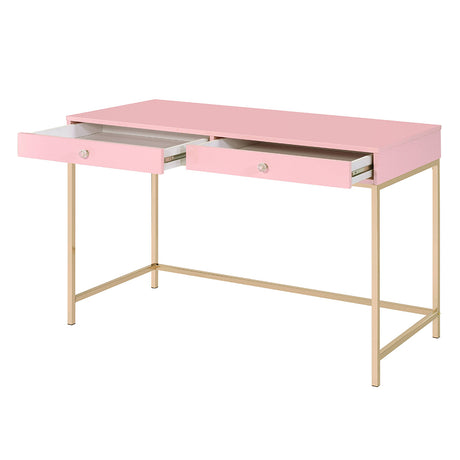 Ottey Pink Writing Desk - Ornate Home
