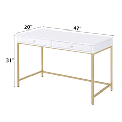 Ottey White Vanity Desk - Ornate Home