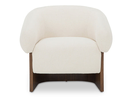 Otto Flecked Cream Accent Chair - Ornate Home