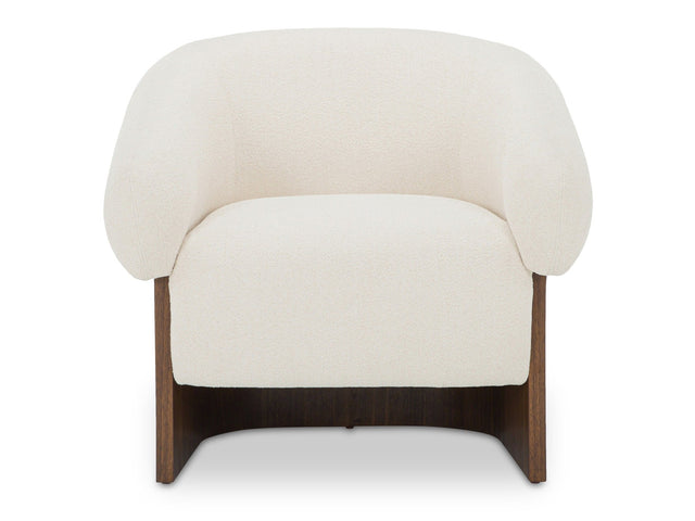 Otto Flecked Cream Accent Chair - Ornate Home
