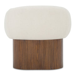 Otto Flecked Cream Accent Chair - Ornate Home