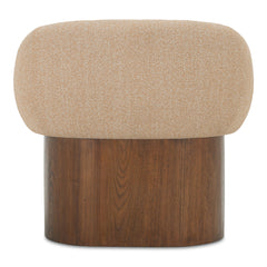 Otto Flecked Tan Accent Chair - Ornate Home