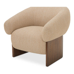 Otto Flecked Tan Accent Chair - Ornate Home
