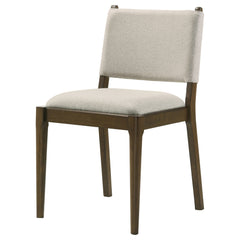 Ottowa Brown Upholstered Dining Side Chair (Set of 2) - Ornate Home