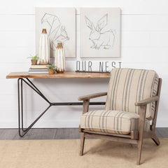 Our Nest Black Metal Sign - Ornate Home