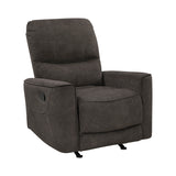 Ouray Chocolate Rocker Reclining Chair - Ornate Home