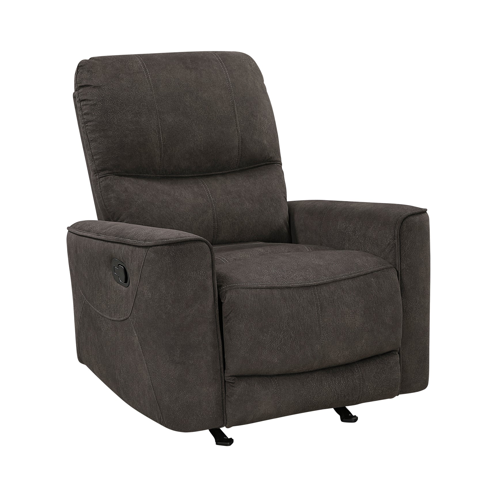 Ouray Chocolate Rocker Reclining Chair - Ornate Home