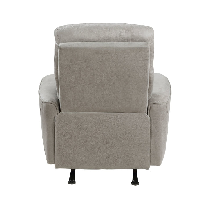 Ouray Gray Rocker Reclining Chair - Ornate Home