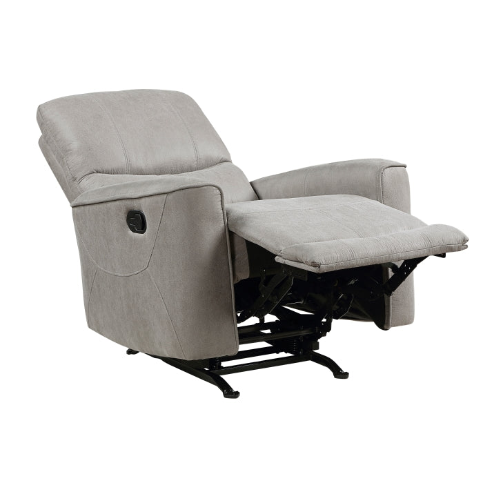 Ouray Gray Rocker Reclining Chair - Ornate Home