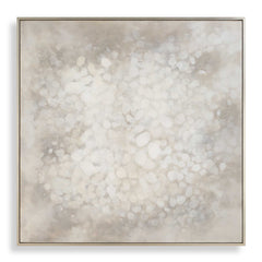Out Of Focus Multicolor Framed Abstract Art - Ornate Home