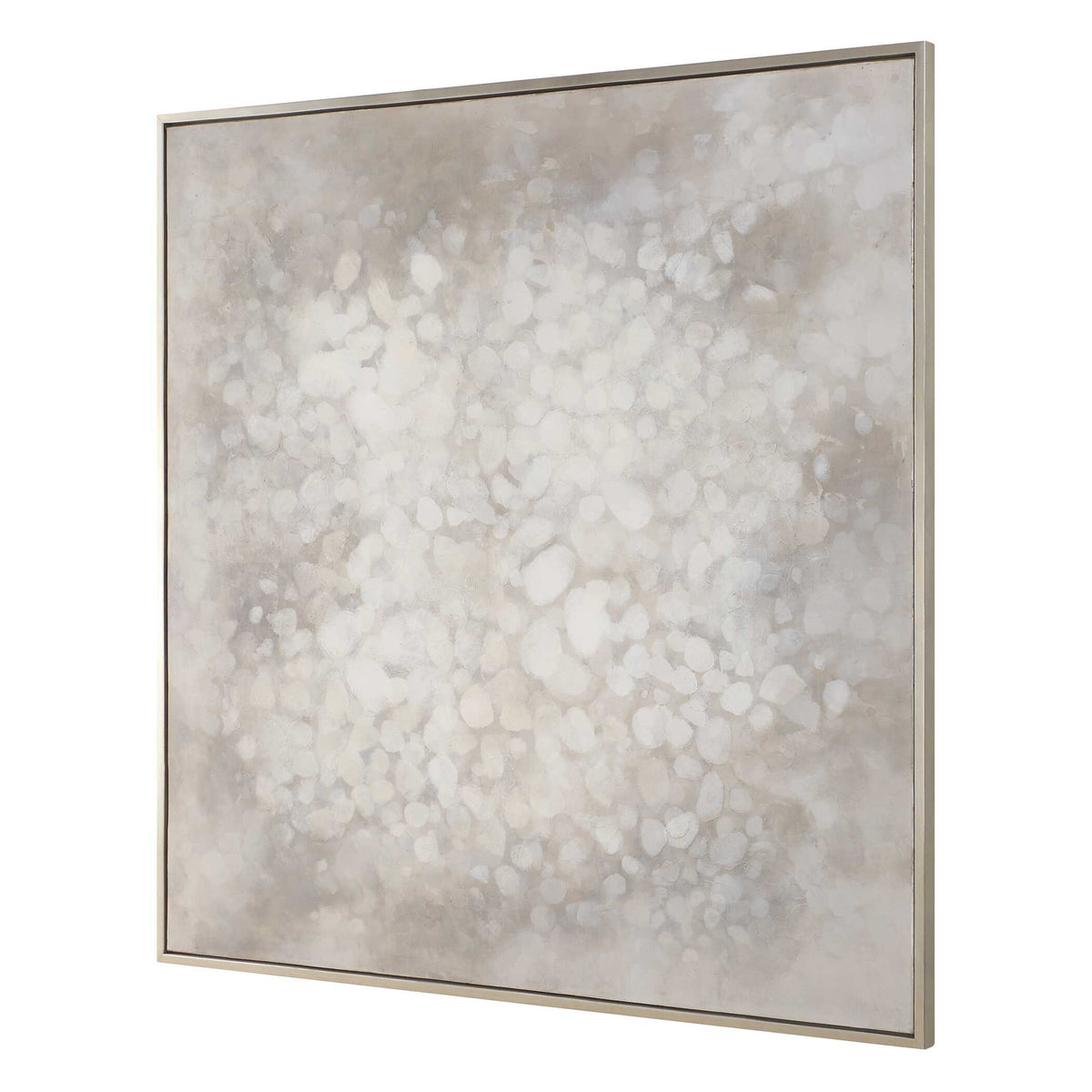 Out Of Focus Multicolor Framed Abstract Art - Ornate Home