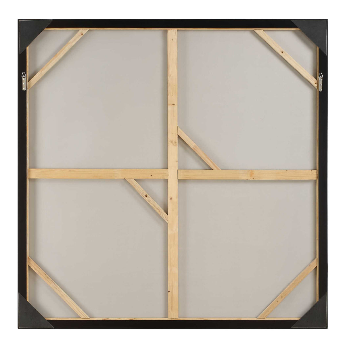 Out Of Focus Multicolor Framed Abstract Art - Ornate Home