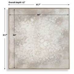 Out Of Focus Multicolor Framed Abstract Art - Ornate Home