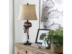 Outboard Red Table Lamp - Ornate Home