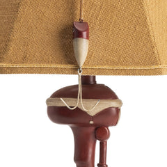 Outboard Red Table Lamp (Set of 2) - Ornate Home