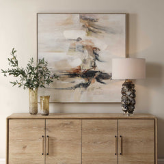 Outburst Multicolor Hand Painted Modern Art - Ornate Home