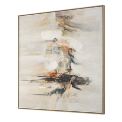 Outburst Multicolor Hand Painted Modern Art - Ornate Home